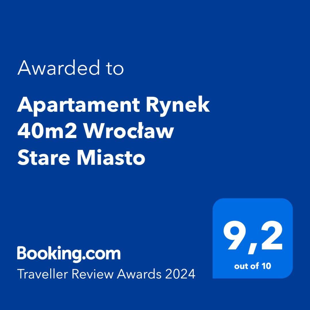 Apartament Rynek 40M2 Wroclaw Stare Miasto Ngoại thất bức ảnh